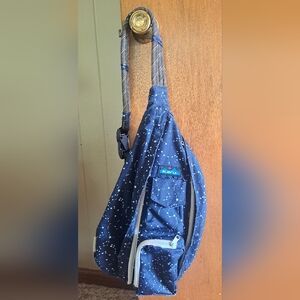 Kavu "One Of A Kind" Blue Star Gaze Sling Bag - Rare